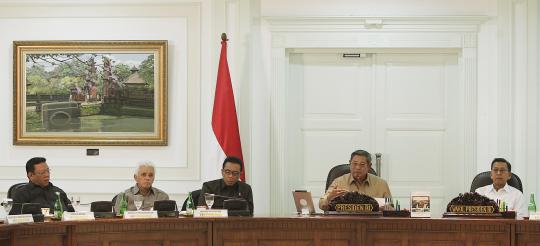 SBY pimpin rapat kabinet RKP