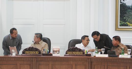 SBY pimpin rapat kabinet RKP