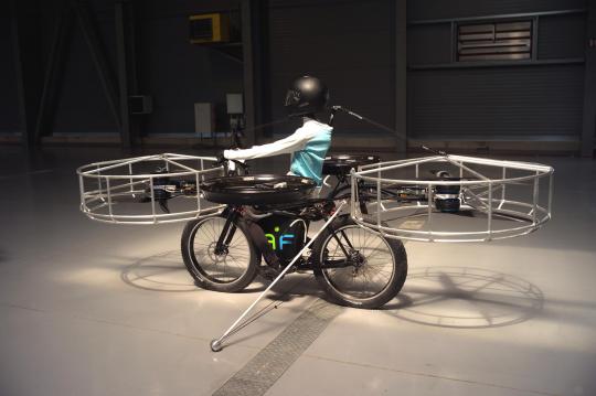 Ceko berhasil ciptakan sepeda terbang