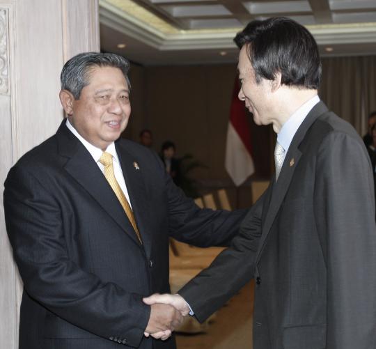 SBY bertemu Menlu Korsel, Yun Byung-se