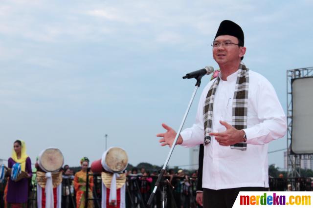 Foto : Ahok resmikan Pekan Raya Jakarta (PRJ) 'tandingan 