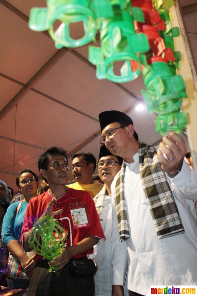 Foto : Ahok resmikan Pekan Raya Jakarta (PRJ) 'tandingan 