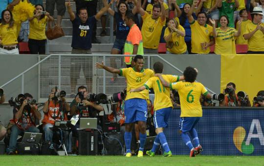 Brasil dengan Neymar terlalu perkasa bagi Jepang