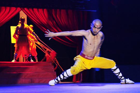 Aksi hebat Kungfu Shaolin meriahkan suasana liburan di Ancol