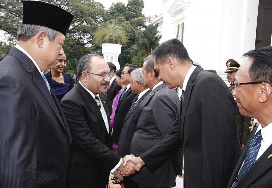 SBY teken perjanjian ekstradisi & perbatasan dengan Papua Nugini