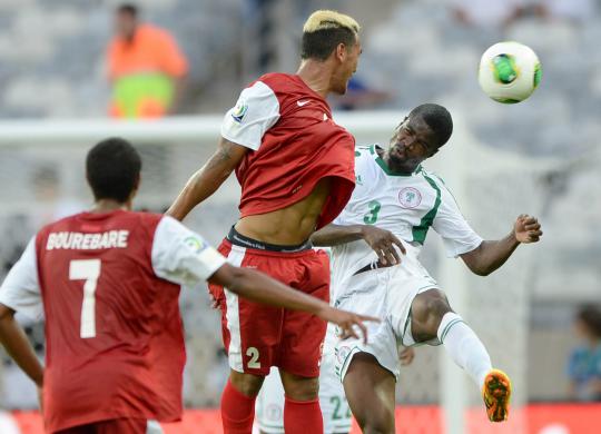 Gol bersejarah Tahiti ke gawang Nigeria