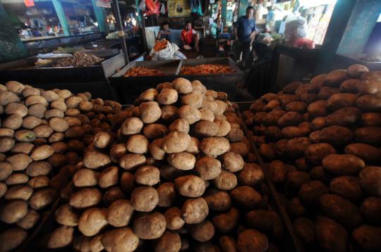 BBM naik, harga sayur-mayur di pasaran ikut melonjak