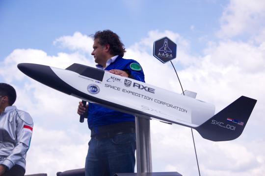 Pencarian 'astronot' dari Indonesia