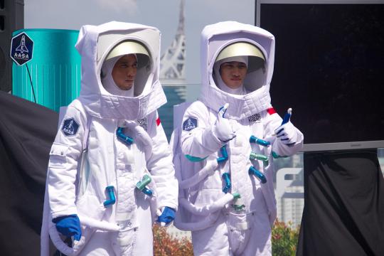 Pencarian 'astronot' dari Indonesia