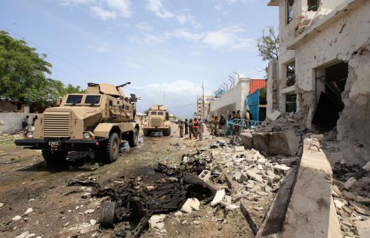 Bom bunuh diri serang markas PBB di Somalia