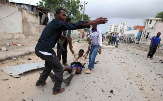 Bom bunuh diri serang markas PBB di Somalia