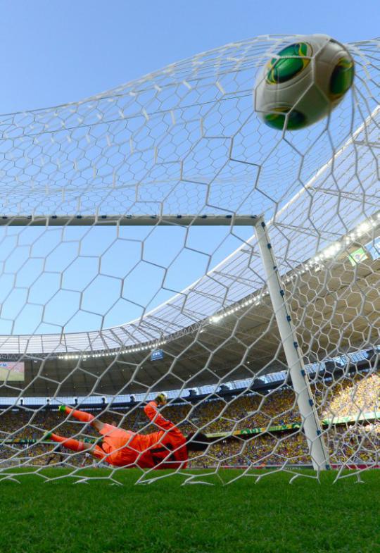 Neymar antar tim 'Samba' ke semifinal Piala Konfederasi 2013