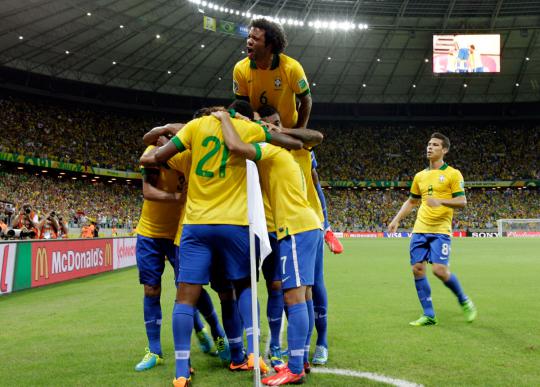 Neymar antar tim 'Samba' ke semifinal Piala Konfederasi 2013
