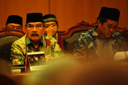 Muchtar Pakpahan bersaksi di MK, Jusuf Kalla batal hadir