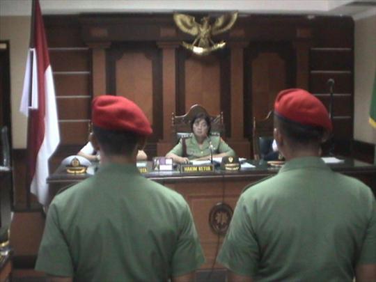 Sidang perdana Kopassus penyerang Lapas Cebongan