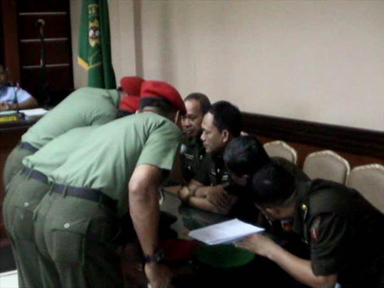 Sidang perdana Kopassus penyerang Lapas Cebongan