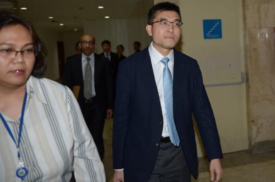CEO NEA Singapura Andrew Tan datangi Kemenlu di Jakarta