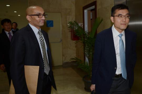 CEO NEA Singapura Andrew Tan datangi Kemenlu di Jakarta