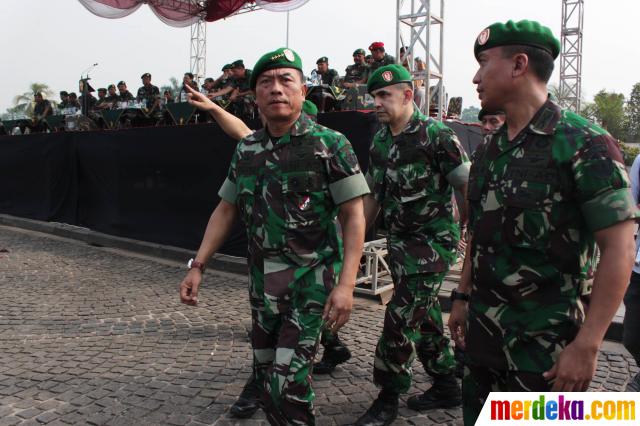  Foto Jalin silahturahmi TNI AD gelar latihan bersama di 