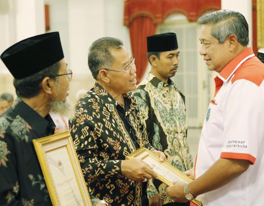 Presiden SBY peringati Hari Anti Narkoba di Istana Negara