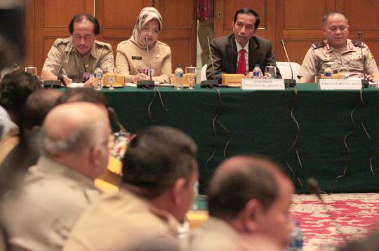 Jokowi pantau langsung uji publik camat dan lurah di Balai Kota