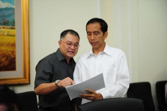 Jokowi laporkan perkembangan MRT dan monorail kepada Wapres