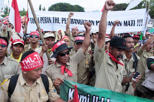 Puluhan ribu penyuluh pertanian tuntut pengangkatan PNS