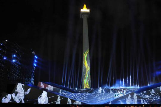 Tari kolosal 'Ariah' meriahkan malam budaya Jakarta di Monas