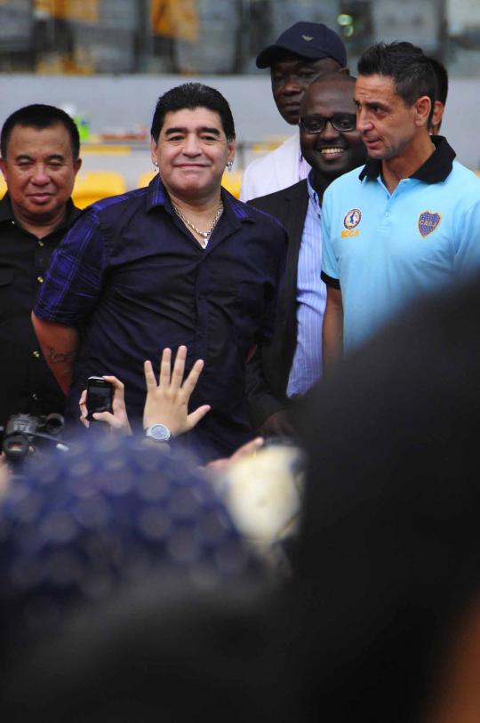 Diego Maradona di Senayan