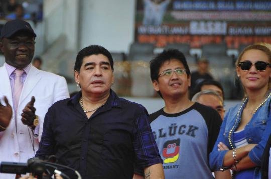 Diego Maradona di Senayan