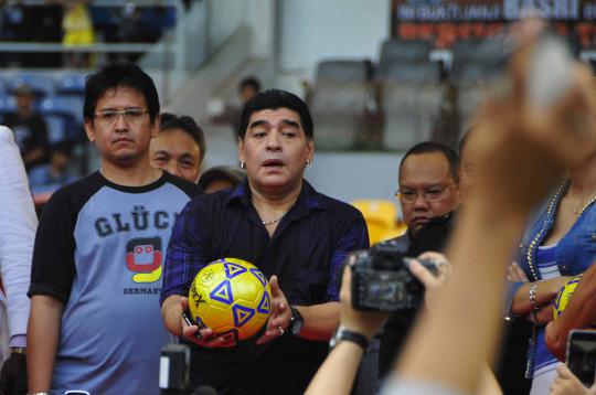 Diego Maradona di Senayan