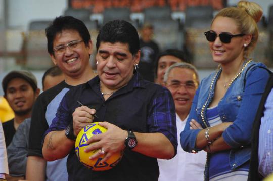 Diego Maradona di Senayan