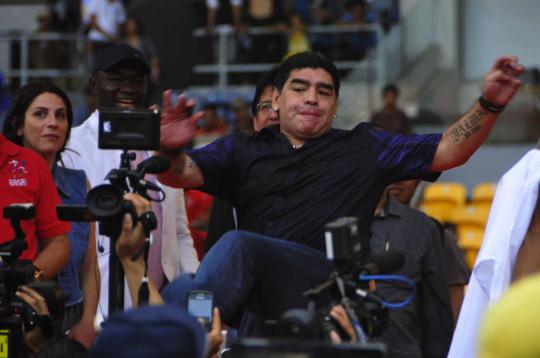 Diego Maradona di Senayan