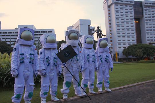 Ada astronot di jalanan Ibukota