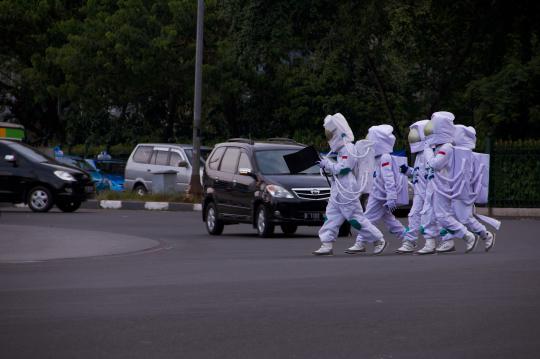 Ada astronot di jalanan Ibukota