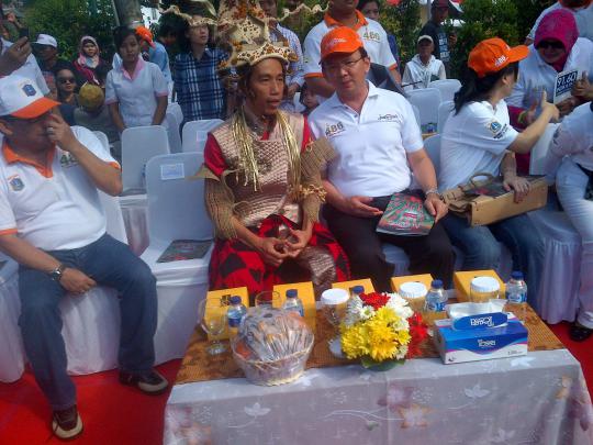 Kostum unik Jokowi di Jakarnaval 2013