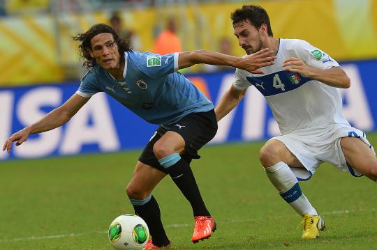 Italia mengalahkan Uruguay di Piala Konfederasi 2013