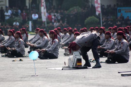 SBY pimpin upacara peringatan HUT ke-67 Bhayangkara