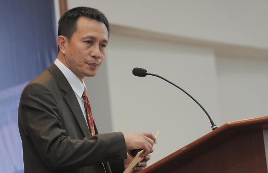 Pelantikan Suparman Marzuki sebagai ketua Komisi Yudisial