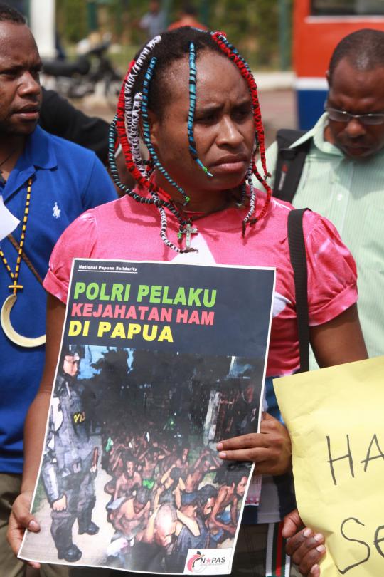 Puluhan aktivis minta pemerintah tarik TNI-Polri dari Bumi Papua