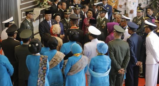 Presiden SBY lantik perwira muda TNI-Polri