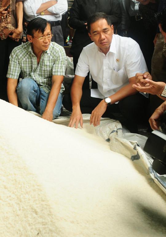 Jaga stabilisasi harga beras, Mendag sidak Pasar Induk Cipinang