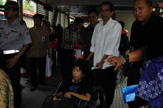 Jokowi ajak para penyandang disabilitas nikmati fasilitas umum