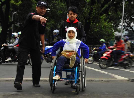 Jokowi ajak para penyandang disabilitas nikmati fasilitas umum