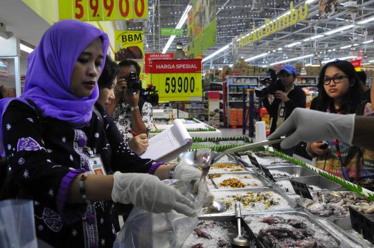 Dinas Kelautan & Pertanian temukan ikan berformalin di Carrefour