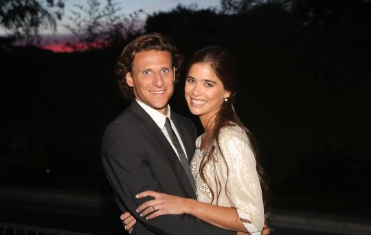 Kebahagiaan Diego Forlan lepas masa lajang bersama Paz Cardoso