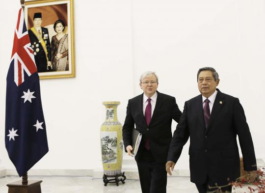 Presiden SBY bahas situasi Papua dengan PM Australia