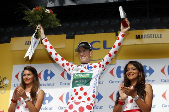 Cantiknya para gadis podium di Tour de France
