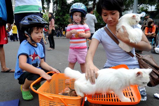 Yang menggemaskan di car free day