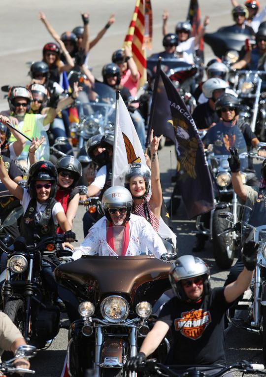 Parade Harley Davidson Barcelona 2013